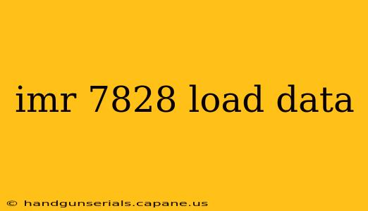 imr 7828 load data