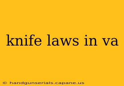 knife laws in va